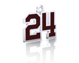 OMHA Number Charm (8mm x 10mm (per character))