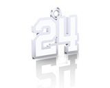 OMHA Number Pendant (12mm x 17mm (per character))