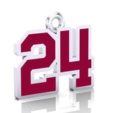 Douro Dukes Bantam DD Number Pendant (12mm x 17mm (per character))