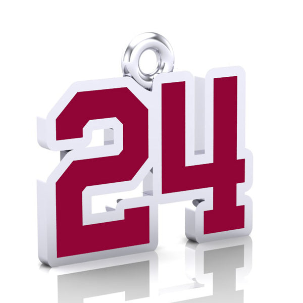 Douro Dukes OMHA Number Pendant (12mm x 17mm (per character)) (OMHA Example)