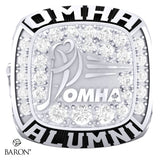 Championship OMHA  Ring with Cubics - Design 2.1  (ALUMNI)