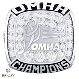 Championship OMHA  Ring with Cubics - Design 1.7 (Champions)