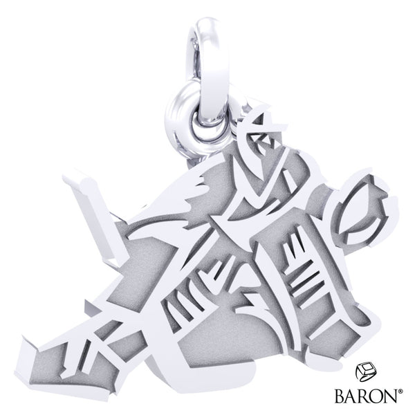 HOCKEY GOALIE CHARM