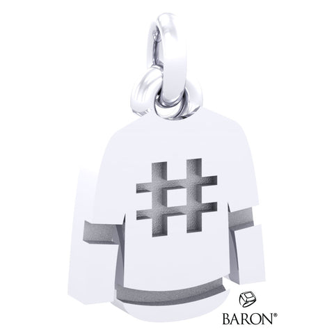 HOCKEY JERSEY CHARM PENDANT