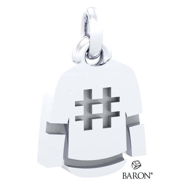 HOCKEY JERSEY CHARM PENDANT