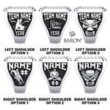 Championship OMHA Ring with Glass Enamel - Design 3.2 (GRAD)