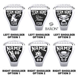 Championship OMHA Ring with Cubics - Design 3.1 (GRAD)