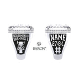Orangeville Northmen MEREDITH CUP 2022 Championship Ring - Design 3.7