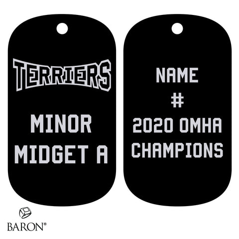 Orillia Minor Midget A - OMHA Dog Tags