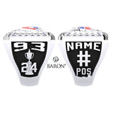 Oshawa Generals 1983 OHL Champions Championship Ring - Design 1.4