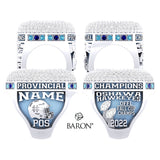 Oshawa Hawkeyes Football 2022  Championship Ring - Design 4.6