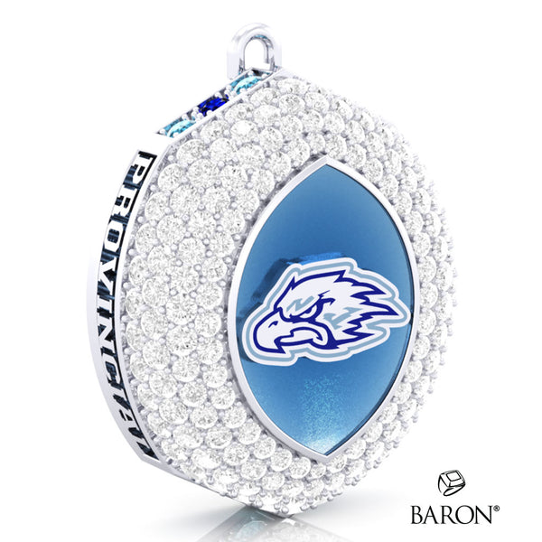 Oshawa Hawkeyes Football 2022  Championship Ring Top Pendant - Design 4.7