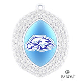 Oshawa Hawkeyes Football 2022  Championship Ring Top Pendant - Design 4.7
