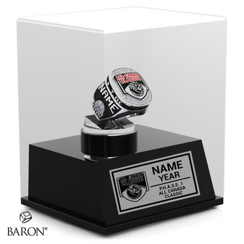 P.H.A.S.E. 1 All Canada Classic  National High School All Star Game Display Case