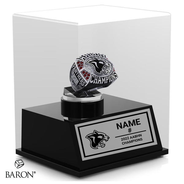 Paris District High School Football 2022 Championship Display Case