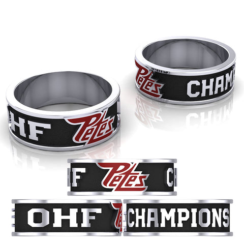 Peterborough Petes - Atom AA Ring - Design 2