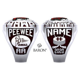 Peterborough Petes Peewee AA Championship Ring - Design 1.1