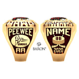 Peterborough Petes Peewee AA Championship Ring - Design 1.2