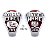 Peterborough Petes Peewee AA Championship Ring - Design 1.3