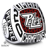 Peterborough Petes Peewee AA Championship Ring - Design 2.1