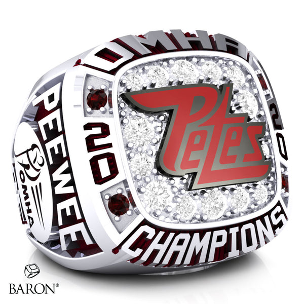 Peterborough Petes Pee Wee AE Championship Ring - Design 1.1