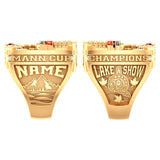 Peterborough Lakers - Mann Cup - CLA Ring - Design 6.3 (Gold Durilium/ 6kt gold/ 10kt gold)