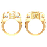 Peterborough Lakers - Mann Cup - CLA Ring - Design 6.3 (Gold Durilium/ 6kt gold/ 10kt gold)