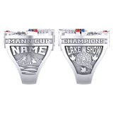 Peterborough Lakers - Mann Cup - CLA Ring - Design 6.4 (Durilium/ Silver/ 6kt gold/ 10kt gold)