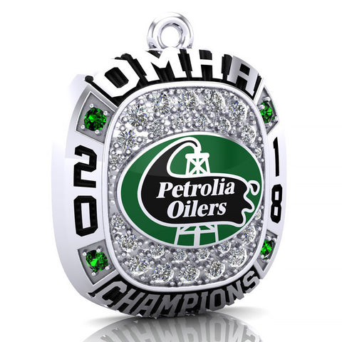 Petrolia Oilers Pendant