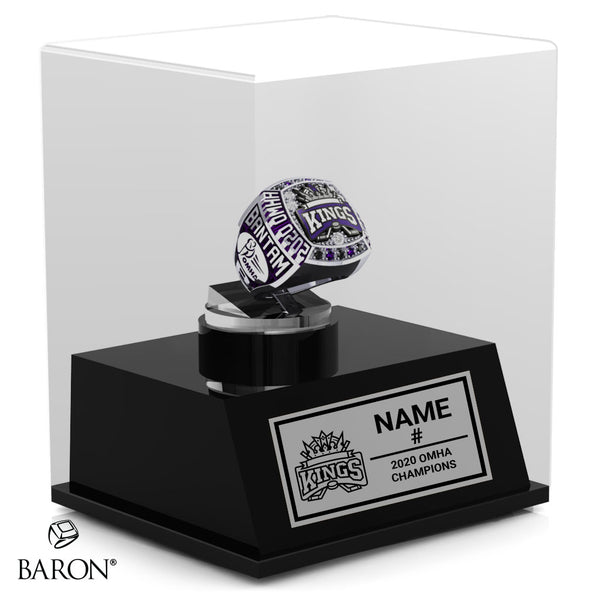 Prince Edward County Bantam B Championship Display Case