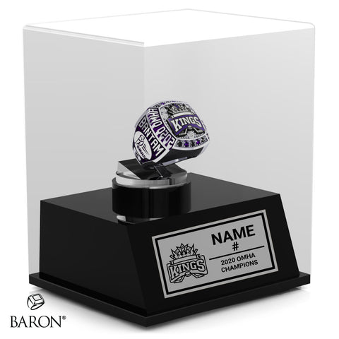 Prince Edward County Bantam B Championship Display Case