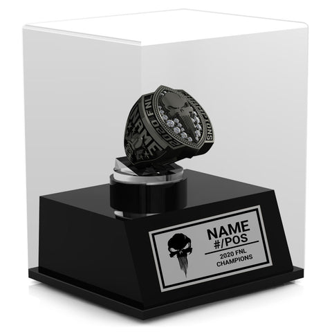Punishers Football Championship Display Case