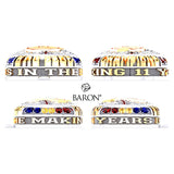Queens University Baseball 2022 Championship Ring Top Pendant - Design 1.8
