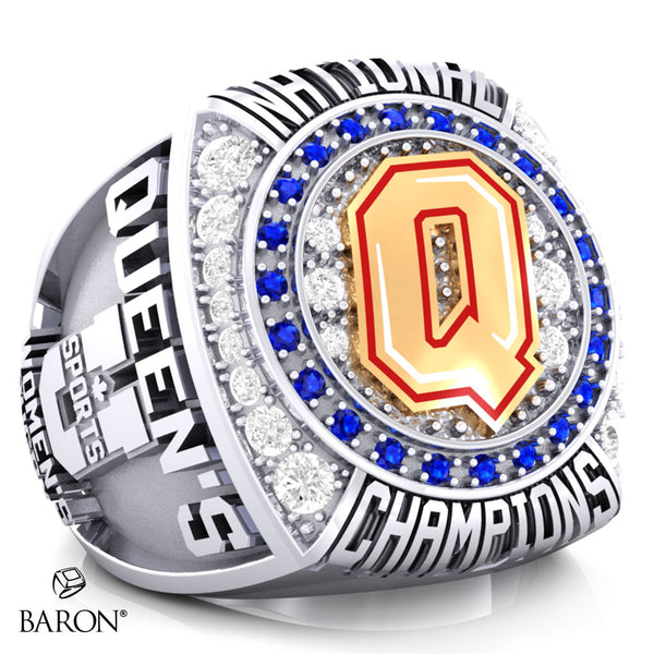 Queen's University Womens Rugby 2021 Championship Ring - Design 1.5
