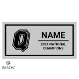 Queen's University Womens Rugby 2021 Championship Ring Box