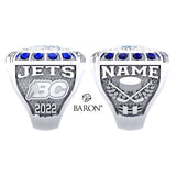 Richmond Jets Minor Hockey 2022 Championship Ring - Design 2.1