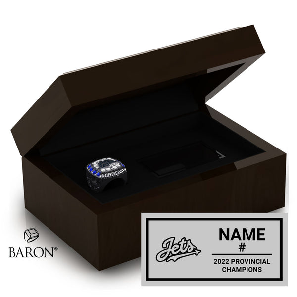 Richmond Jets Minor Hockey 2022 Championship Ring Box