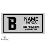 Robert Bateman Football 2022 Championship Ring Box