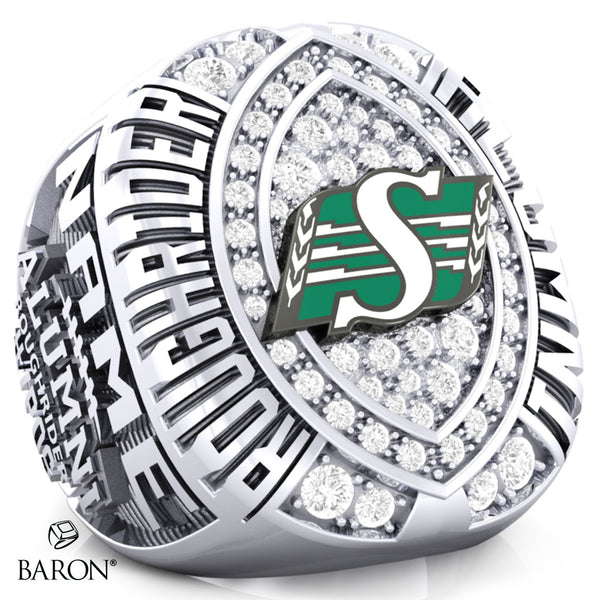 Saskatchewan Roughriders Alumni Championship Ring - Design 5.1