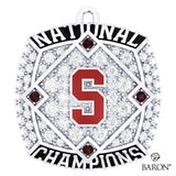 Scarboro Maroons Baseball 2022 Championship Ring Top Pendant - Design 1.5