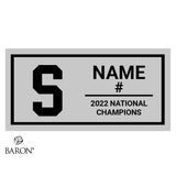 Scarboro Maroons Baseball 2022 Championship Ring Box