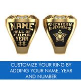 Sheridan Hall of Fame Ring