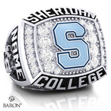 SHERIDAN COLLEGE VARSITY RING (Durilium/ Silver/ 10kt White Gold) - Design 1.1