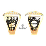 SHERIDAN COLLEGE VARSITY RING (Gold Durilium/ 10kt Yellow Gold) - Design 1.2