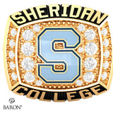SHERIDAN COLLEGE VARSITY RING (Gold Durilium/ 10kt Yellow Gold) - Design 1.2