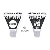 SHERIDAN COLLEGE VARSITY RING (Durilium/Silver/10Kt White Gold) - Design 2.1