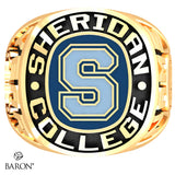 SHERIDAN COLLEGE VARSITY RING (Gold/10Kt Yellow Gold) - Design 2.2