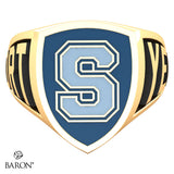 SHERIDAN COLLEGE VARSITY RING (Gold Durilium, 10kt Yellow Gold) - Design 3.2