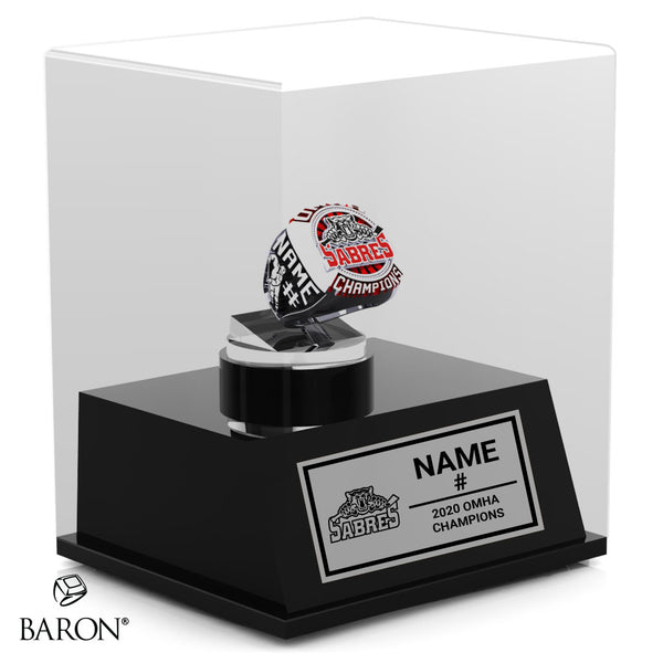 South Huron Sabres Championship Display Case