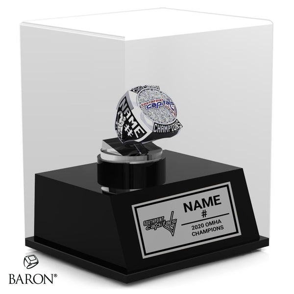 Southpoint Capitals Championship Display Case
